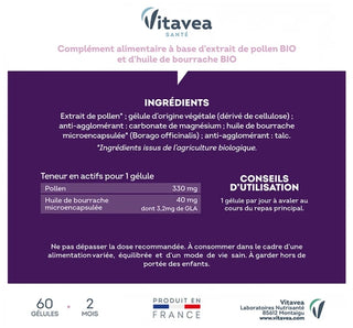 Manhaé Vitavea Ménopause Expert Bio