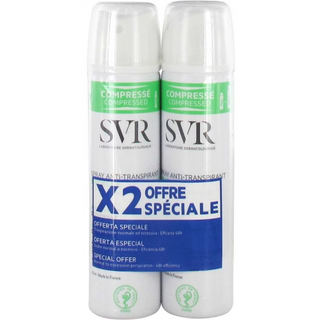 SVR Spirial Déodorant Spray 2 x 75 ml