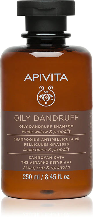 Apivita  Shampooing antipelliculaire pellicules grasses  250mL