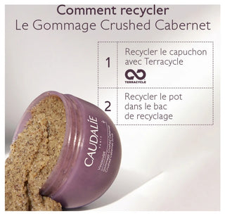Caudalie Vinosculpt Gommage Crushed Cabernet Exfoliant Lissant 250 g
