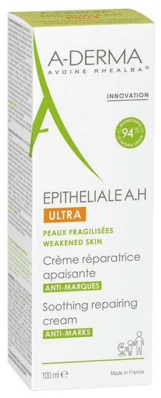 A-Derma Épithéliale A.h Epithélial A.h Ultra - Crème Réparatrice Apaisante Anti-Marques 100 ml