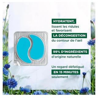 Klorane — Patchs Yeux Lissants et Défatiguants au Bleuet Bio - Contour Des Yeux