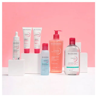 Bioderma Créaline Gel Moussant Nettoyant Démaquillant Visage Peaux Sensibles