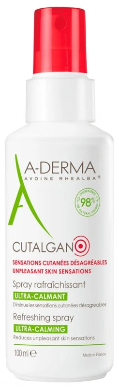 A-Derma Cutalgan Spray Rafraîchissant Ultra-Calmant 100 ml