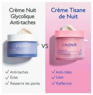 Caudalie Resveratrol [Lift] Crème Tisane de Nuit Anti-Rides 50 ml
