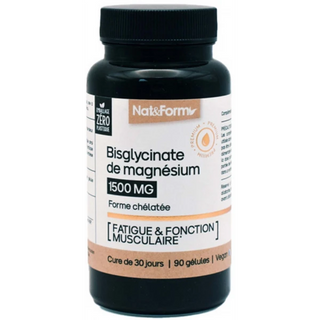 Nat&Form Bisglycinate de Magnésium x 90