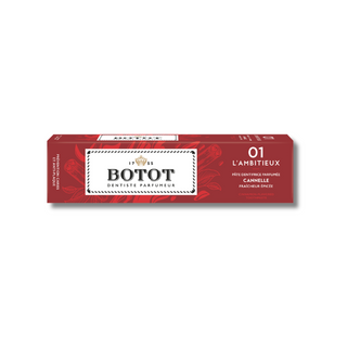 Botot Pâte Dentifrice aux Essences Naturelles Gamme complète 5 parfums (75 ml)