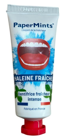 PaperMints dentifrice haleine fraiche 