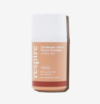RESPIRE – Déodorant Roll-On Peaux Sensibles – Déodorant naturel
