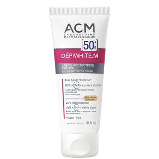 ACM Dépiwhite M Crème Solaire Teintée SPF50+ Anti-Taches 40 ml