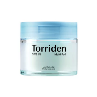 Torriden DIVE IN - DISQUES TONIFIANTS ET APAISANTS À L'ACIDE HYALURONIQUE X 80