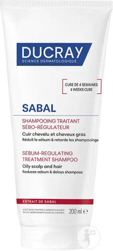 Ducray Sabal Shampoing Traitant Sébo-régulateur (200 ml)