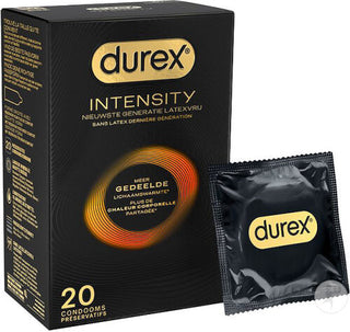 DUREX Intensity 20 préservatifs sans latex