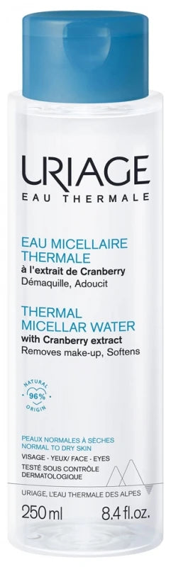 Uriage Eau Micellaire Peaux Normales à Sèches 250 ml
