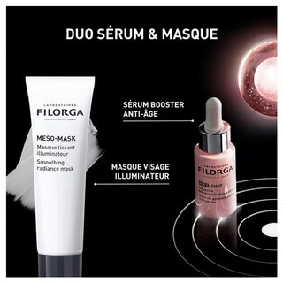 Filorga NCEF -Shot Concentré Polyrevitalisant Suprême Rides Fermeté Éclat 15 ml + Coffret de Fêtes Offert