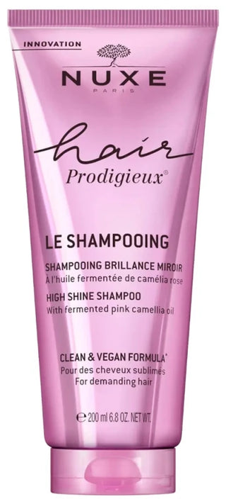 Nuxe Hair Prodigieux Le Shampoing Brillance Miroir Cheveux Sublimés 200 ml