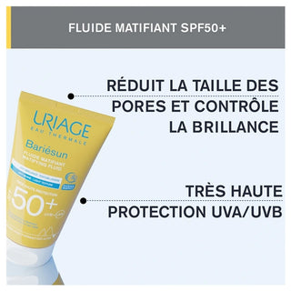 Uriage Bariésun Fluide Matifiant Spf50+
