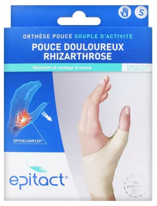 Epitact Orth Pouce Souple Droite S - Taille : S