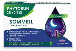 Phytosun Arôms Sommeil Triple Action 30 Comprimés