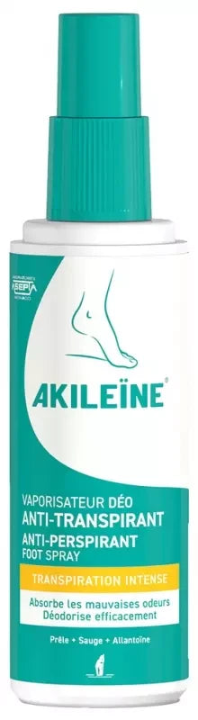 Akileïne Anti-Transpirant Pieds Spray 100 ml