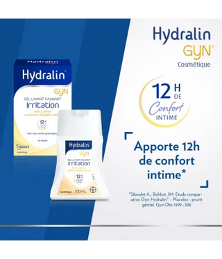 Hydralin Gyn Irritation Gel Lavant Calmant équilibre intime