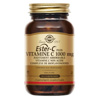SOLGAR ESTER-C PLUS VITAMINE C 1000mg - 30 Comprimés