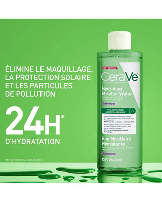 CeraVe Eau Micellaire Hydratante Nettoyant & Démaquillant Visage (400 ml)