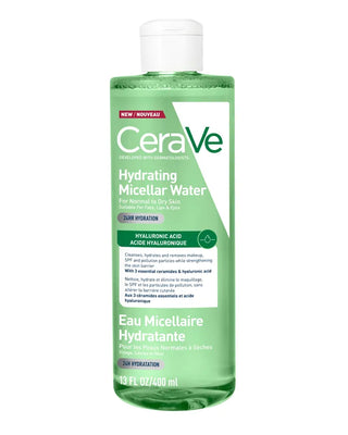 CeraVe Eau Micellaire Hydratante Nettoyant & Démaquillant Visage (400 ml)