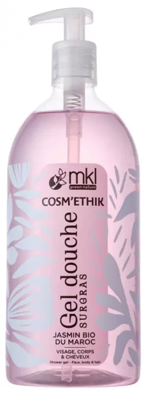 MKL Green Nature Cosm'Ethik Gel Douche Jasmin Bio du Maroc 1 L