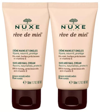 Nuxe Rêve de Miel Crème Mains et Ongles Réparatrice 2 x 50 ml