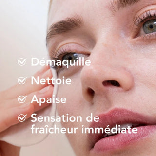 Bioderma Créaline H2O Lingettes Démaquillantes Yeux x 25