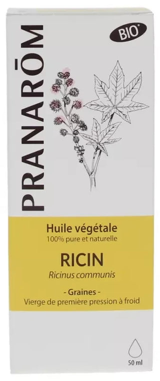 Pranarôm Ricin Huile Végétale Bio 50 ml