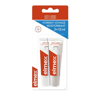 Elmex – Dentifrice Sensitive Voyage 2 x 12 ml