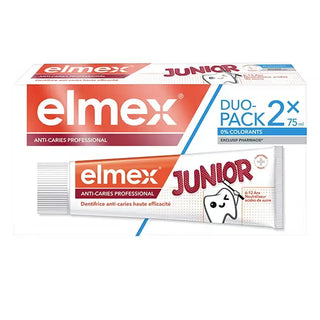 Elmex anti caries professional Junior - Dentifrice 6-12 ans (ot de 2 x75ml)