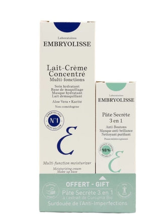 Embryolisse Lait‑Crème Concentré Multi Fonctions + Cadeau Pâte secrète 3 en 1