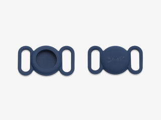 Bandit étui en silicone pour AirTag bleu marine