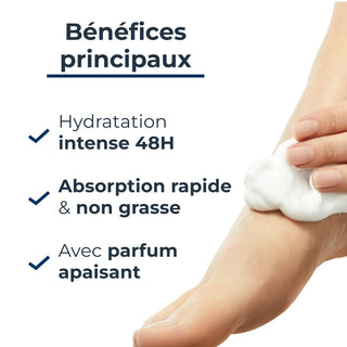 Eucerin UreaRepair PLUS Mousse Pieds 10% d’Urée 150 ml – Soin pieds très secs et callosités