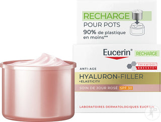 Eucerin Hyaluron-Filler + Elasticity Soin de Jour Rosé SPF 30 – Recharge 50 ml