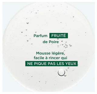 Klorane Avoine Junior - Gel Douche 2-en-1 à l'Bio - Framboise - Corps et Cheveux - Enfant 200 ml - Parfum : Poire