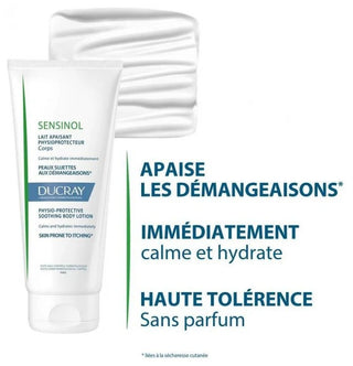 Ducray Sensinol Lait Apaisant Physioprotecteur Peaux Sujettes Aux Démangeaisons 200 ml