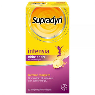 Supradyn Intensia Vitamines, Minéraux et Fer Eff. 30 comprimés