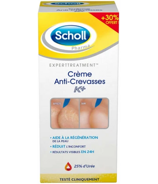 Scholl Crème Active Repair K+ 120 ml