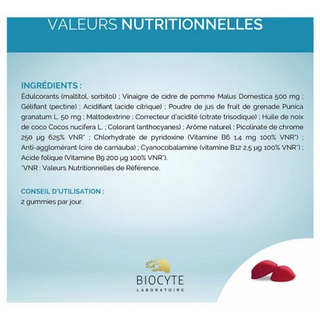 Biocyte Les Gummies Minceur x 60