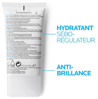 La Roche-posay Effaclar la Roche Posay Mat+ Hydratant Matifiant Peaux Grasses 40 ml