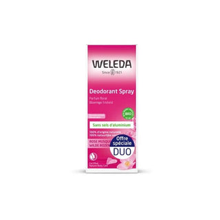 Weleda Duo Déodorant à la Rose musquée 2 x 100 ml