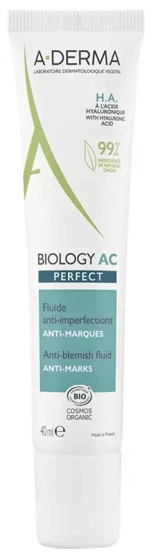 A-Derma Fluide Anti-Imperfections Anti-Marques Biology Ac Perfect 40 ml