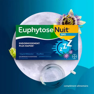 Euphytose Nuit Sommeil Mélatonine et Passiflore x 30