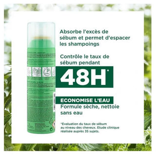 Klorane Capillaire Shampoing Sec à l'Ortie 150 ml - Type : Cheveux gras