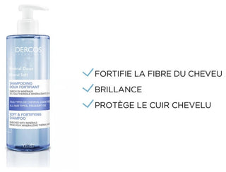 Vichy Dercos Shampoing Minéral Doux Fortifiant