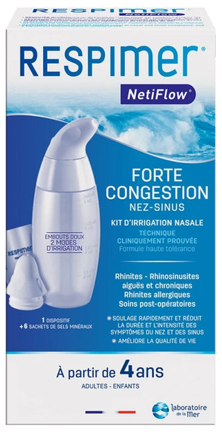 Respimer Kit Flacon 240 ml + 6 Sachets